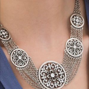 Touchstone Crystal Angelique Collar Necklace